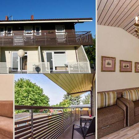 Apartamentai Trys Pusys Šventoji Exterior foto