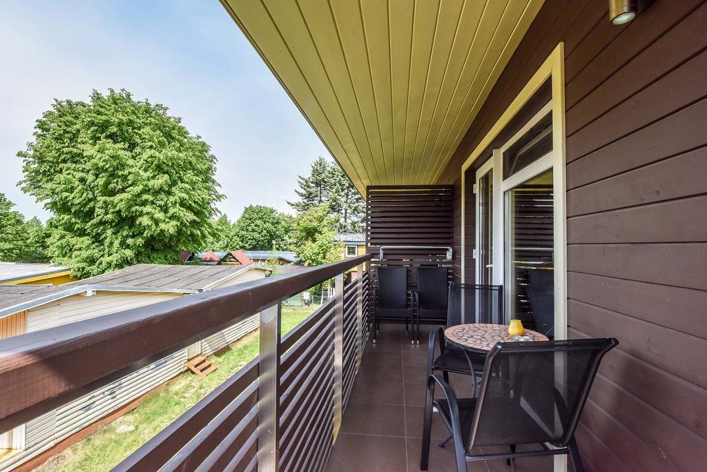 Apartamentai Trys Pusys Šventoji Exterior foto
